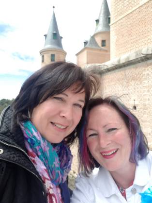 Fiona & I in Segovia